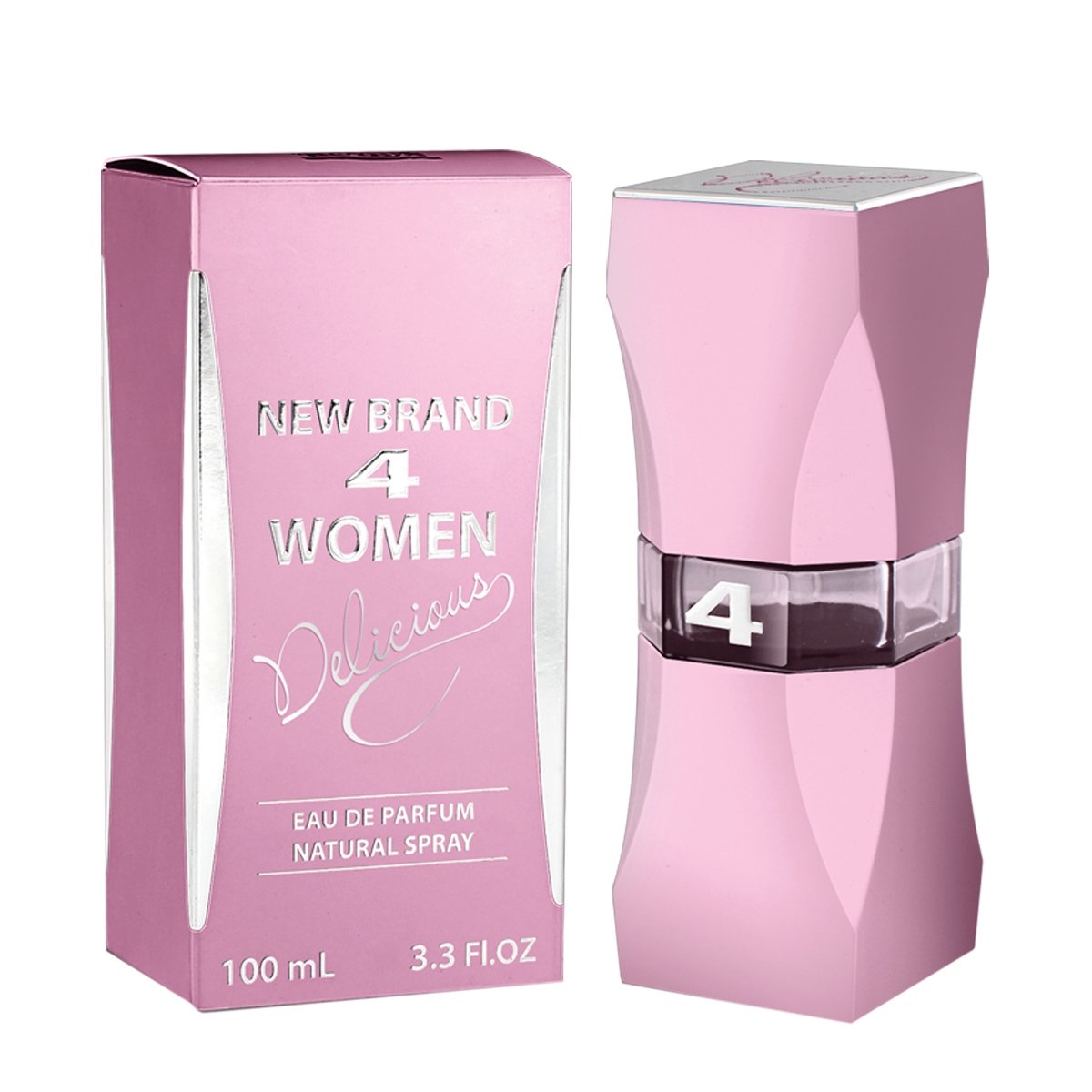 Perfume New Brand Prestige 4 Women Delicious - Eau de Parfum Feminino 100ml 2