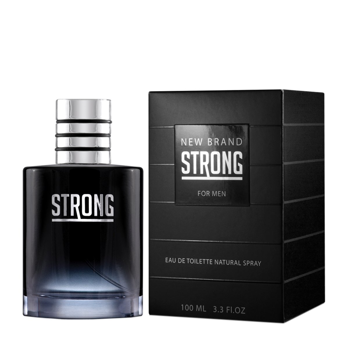 Perfume New Brand Prestige Strong For Men - Eau de Toilette Masculino 100ml 2
