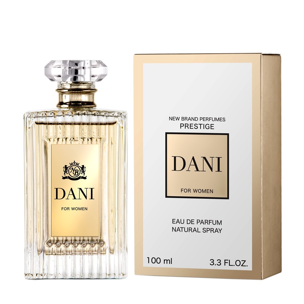 Perfume New Brand Dani For Women - Eau de Parfum Feminino 100ml 2