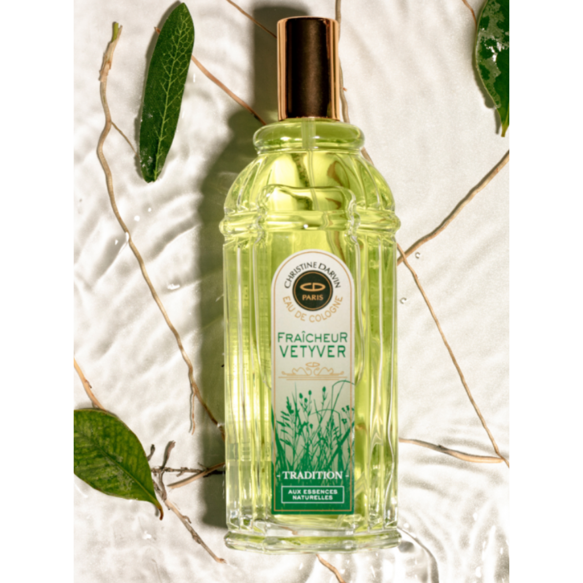 Perfume Christine Darvin Colônia Fraicheur Vetyver - Eau de Cologne 250ml 2