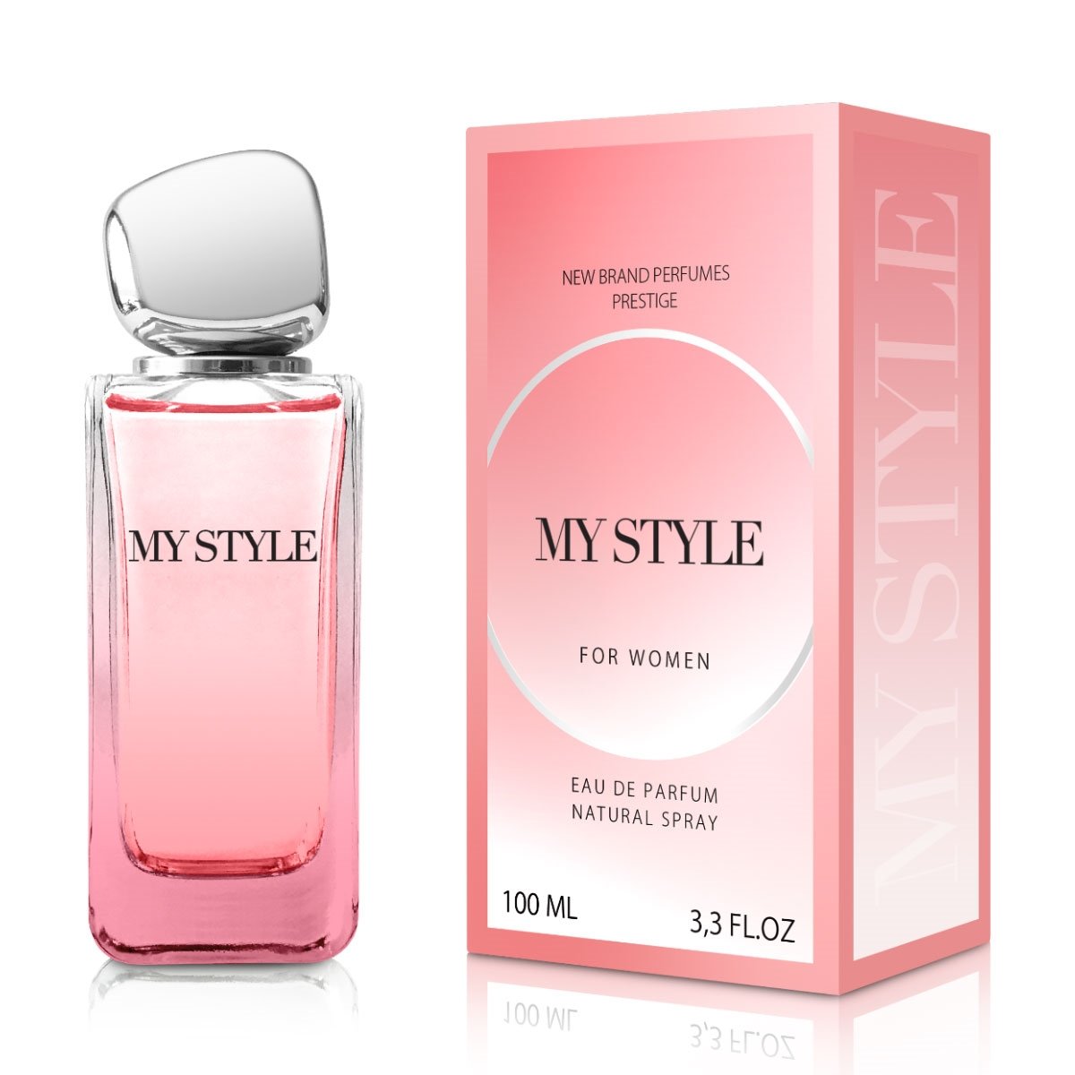Perfume New Brand Prestige My Style For Women - Eau de Parfum Feminino 100ml 2