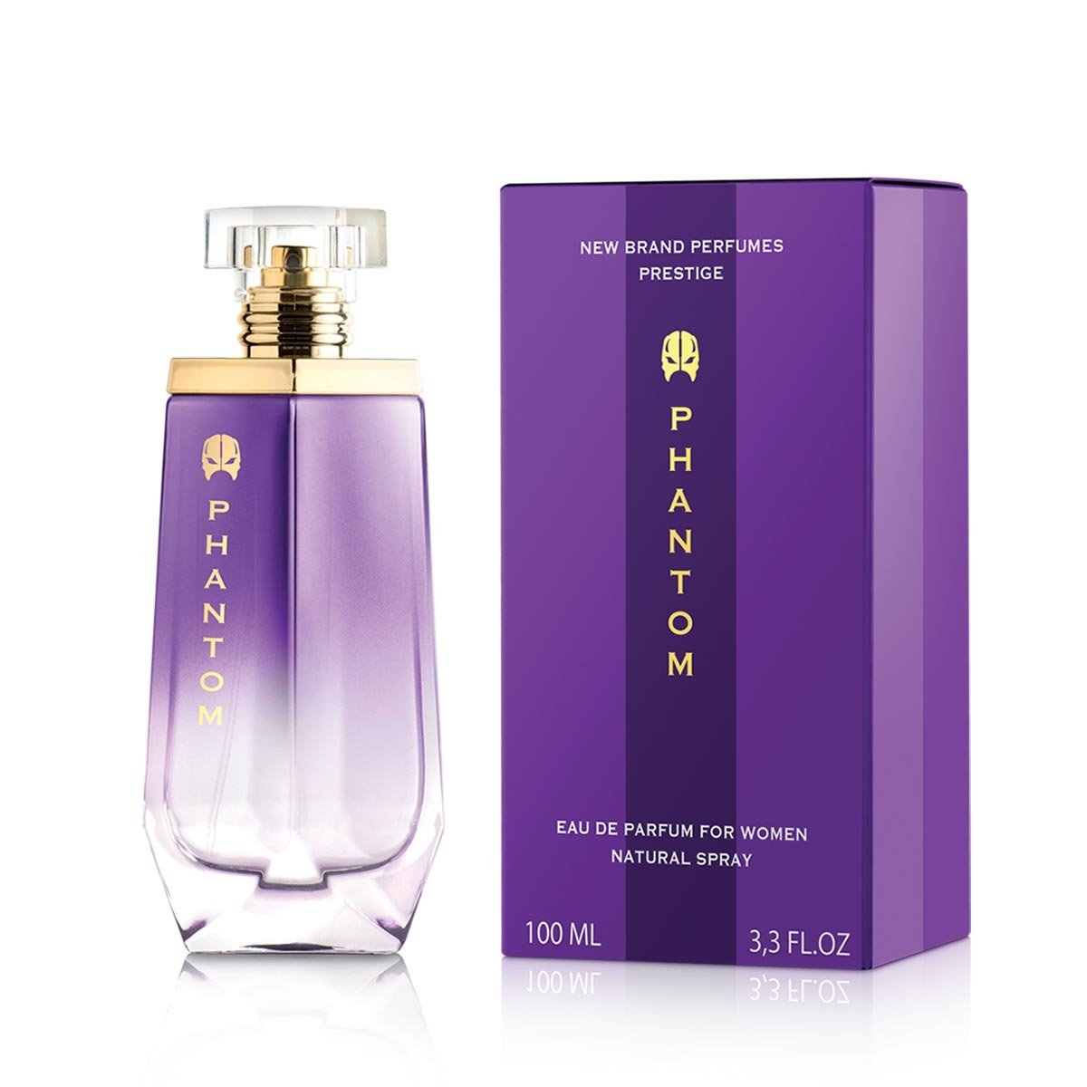 Perfume New Brand Prestige Phantom For Women - Eau de Parfum Feminino 100ml 2