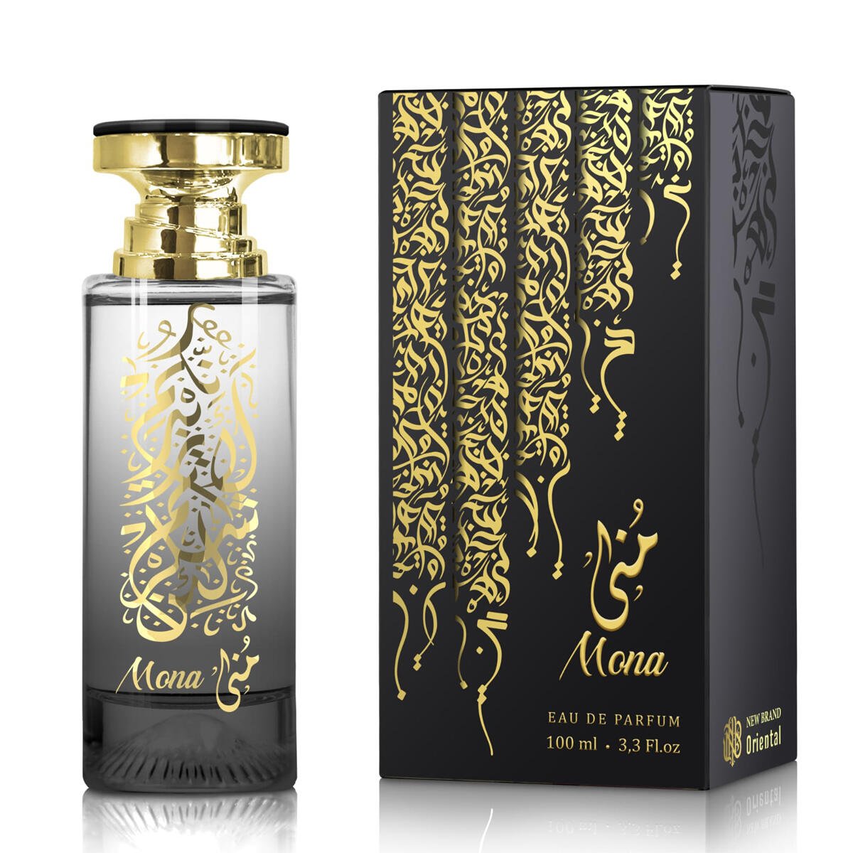 Perfume New Brand Oriental Mona - Eau de Parfum 100ml 100ml 2