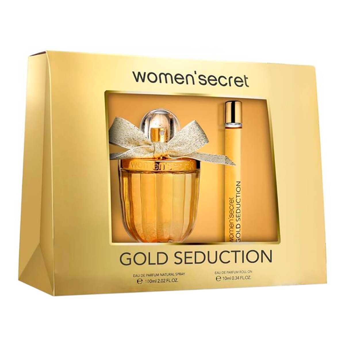Kit Perfume Women'Secret Gold Seduction 100ml + Roll On 10ml - Feminino