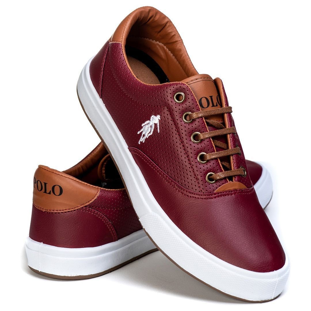 Sapatênis Oldsen Polo Open 4344 Vermelho 2