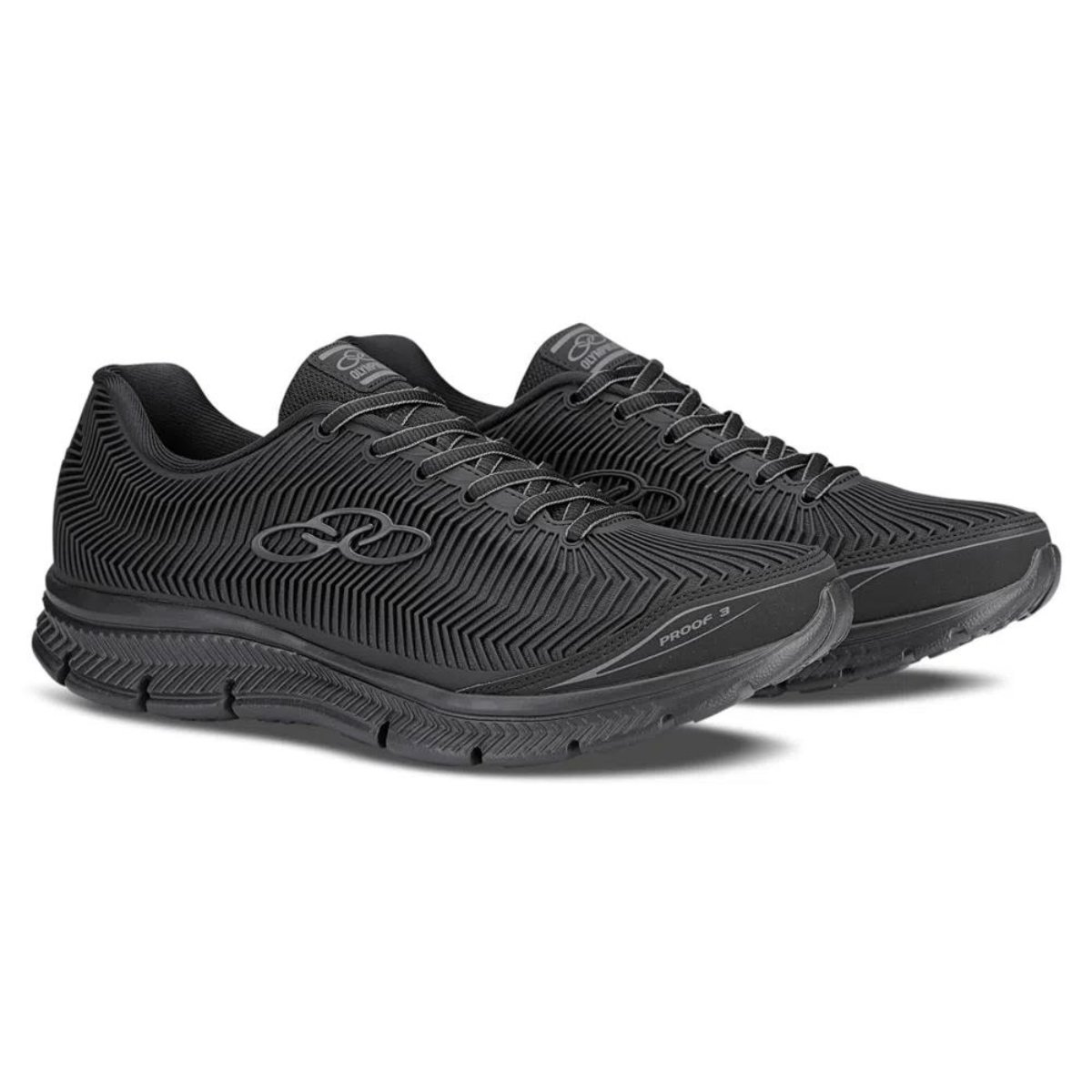 Tenis Olympikus Proof 3 Masculino - Preto Chumbo Preto 2