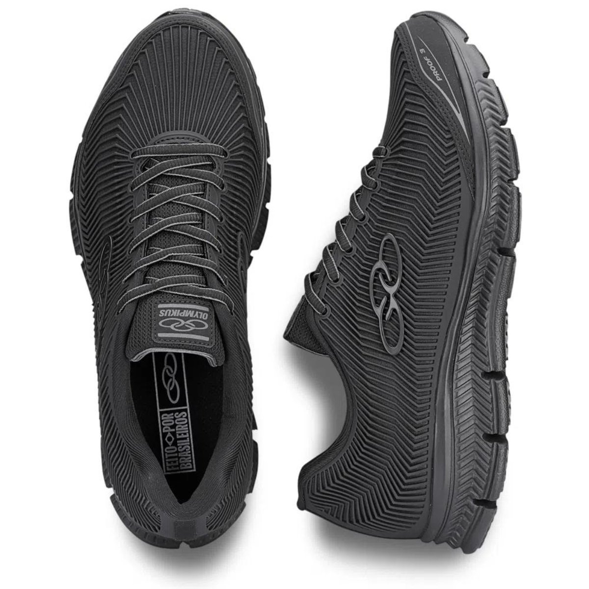 Tenis Olympikus Proof 3 Masculino - Preto Chumbo Preto 4