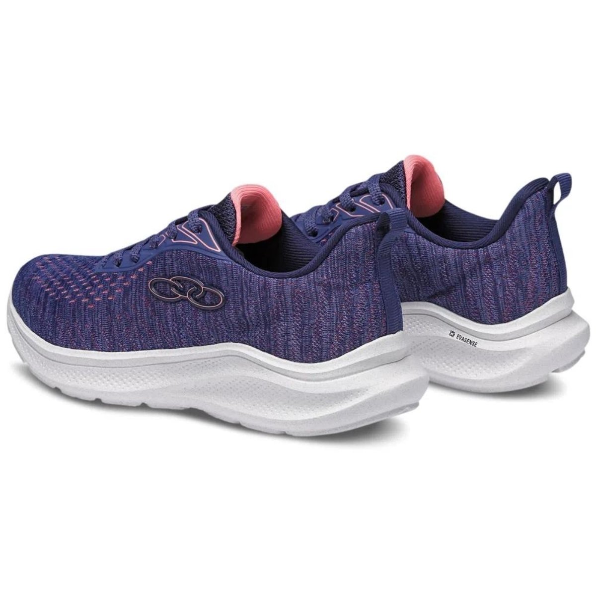 Tênis Olympikus Nyx Feminino - Coral/Azul Roxo 3