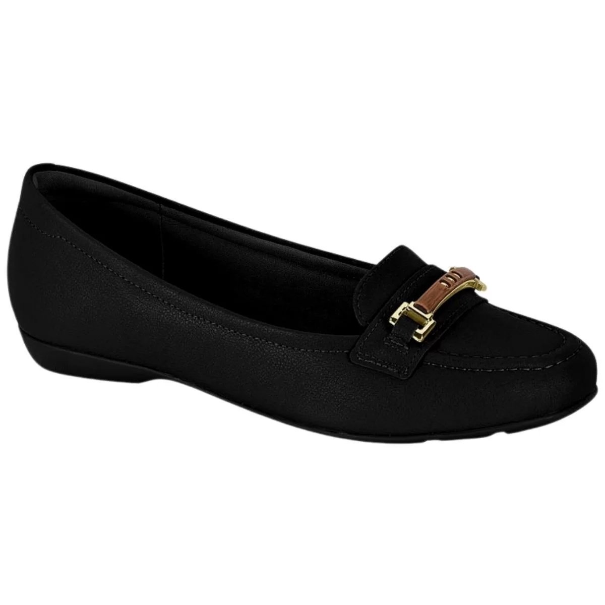 Sapato Casual Modare Feminino 701649921736- Preto Preto 2