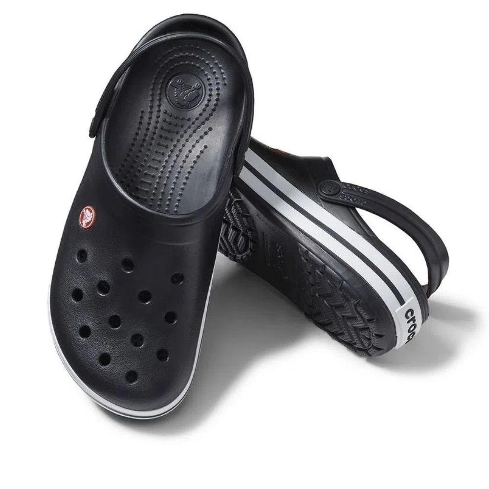 Sandália Clog Crocs Crocband Preto Preto 5