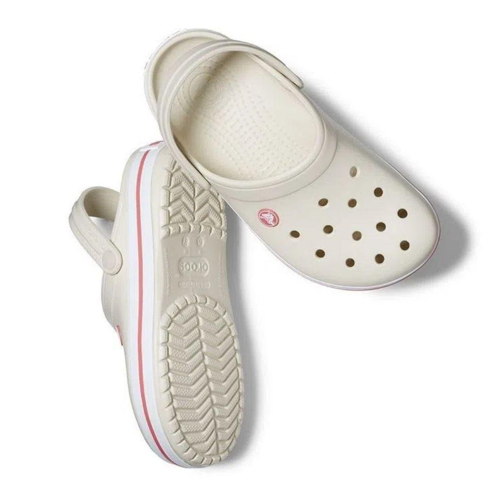 Sandália Clog Crocs Crocband Bege Bege 2