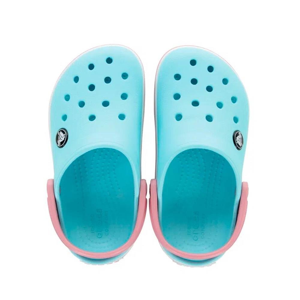 Sandália Crocs Infantil Crocband 207006 Celeste Azul 3