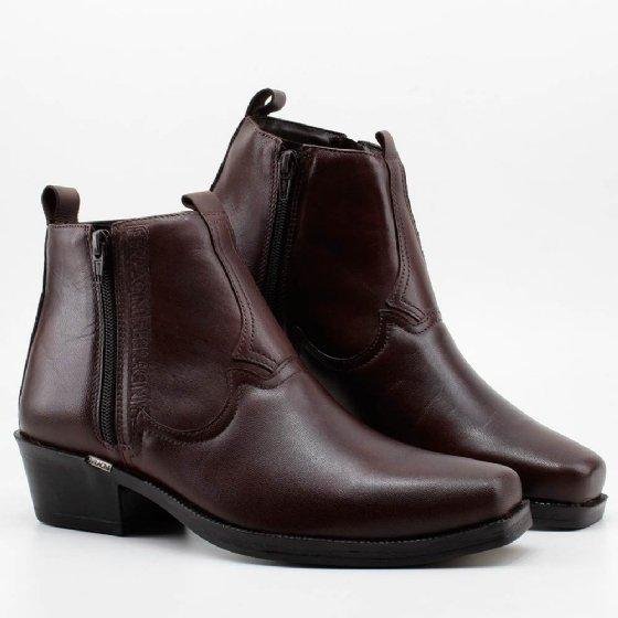 Bota New Country Ferracini Tabaco Marrom 5