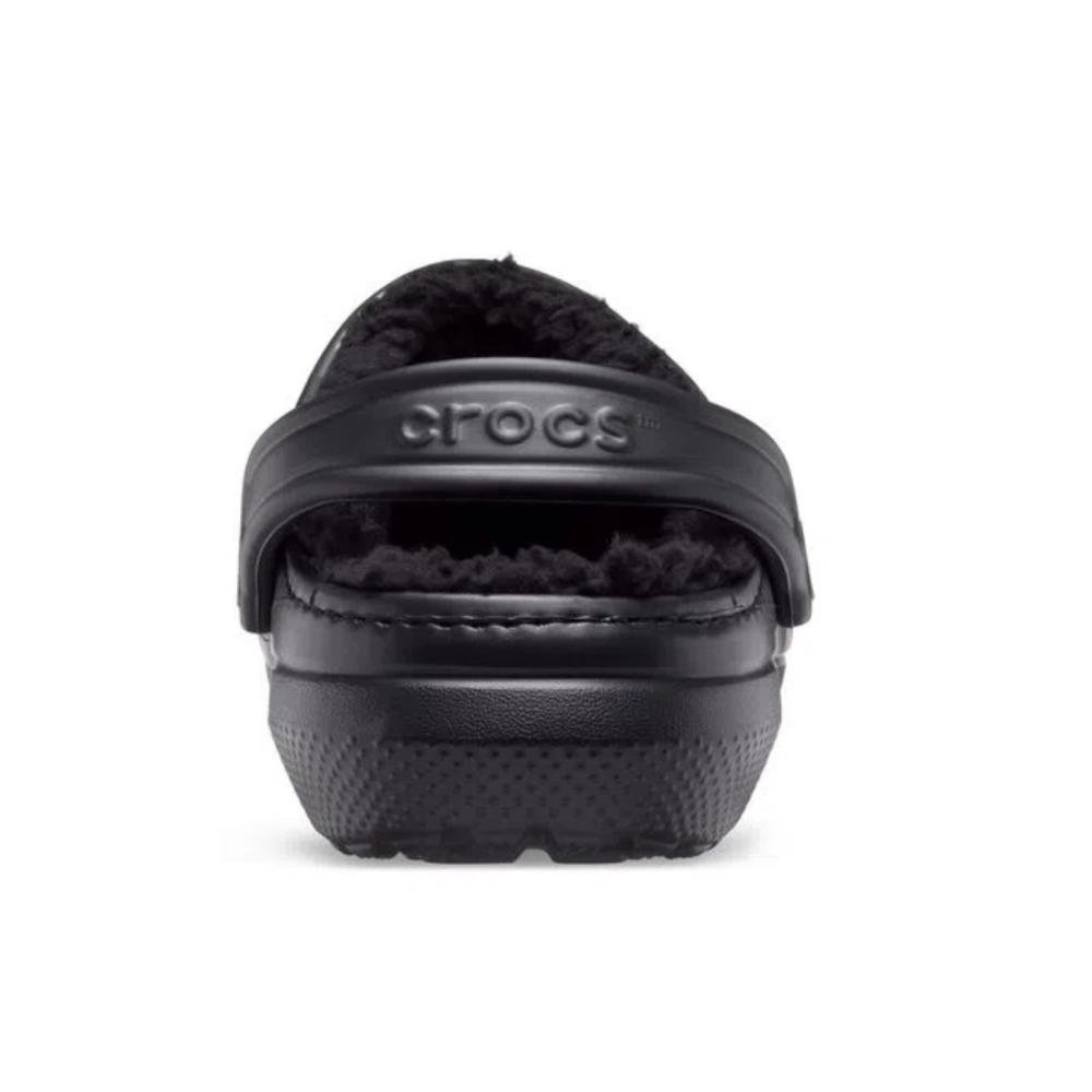 Sandália Crocs Classic Lined Clog T Preto Preto 4