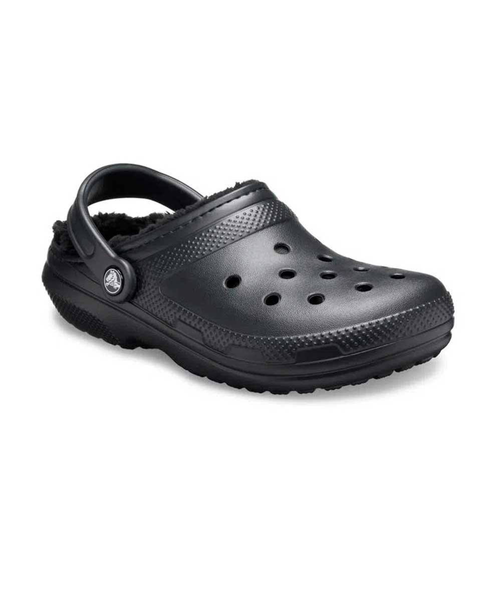 Sandália Crocs Classic Lined Clog T Preto Preto 2