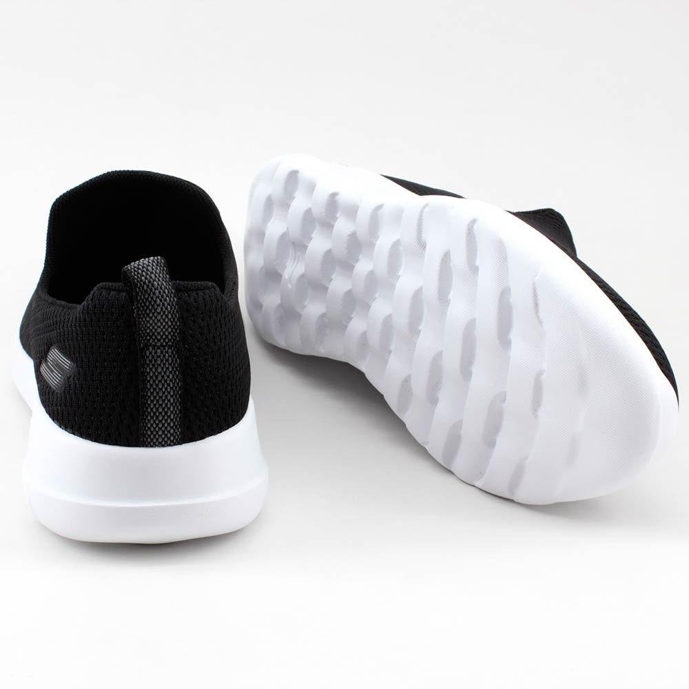 Tênis Esportivo Skechers Go Walk Max 5460 Preto/Branco Preto/Branco 10