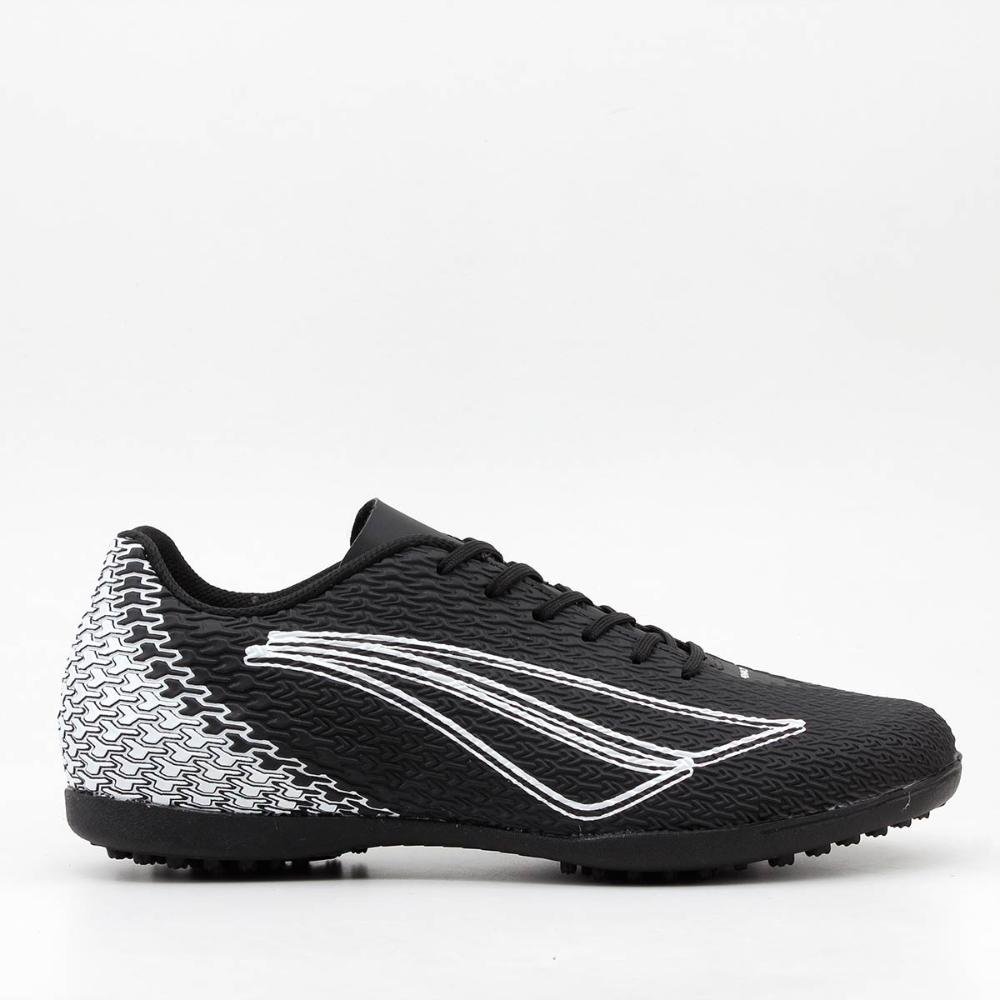 Chuteira Society Penalty Bravo Xxii Inf 246246 Preto Preto 4