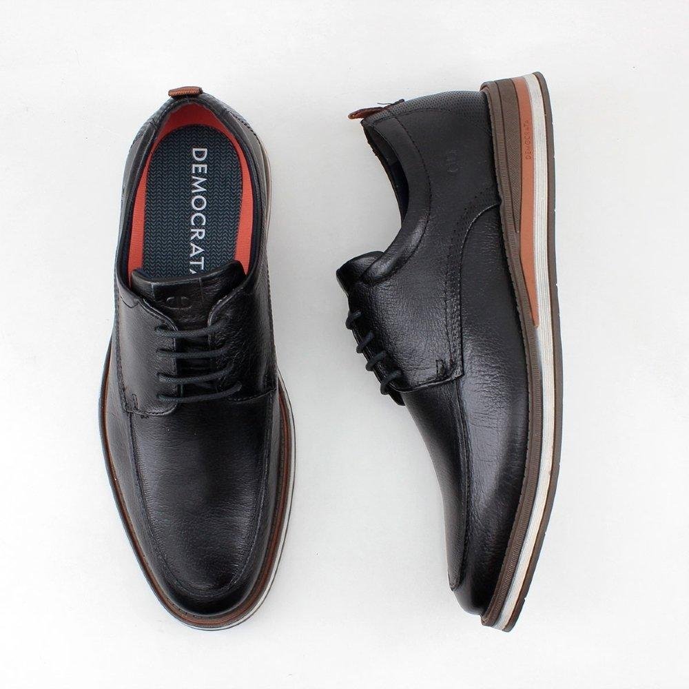 Sapato Social Democrata 272102 Preto Preto 3