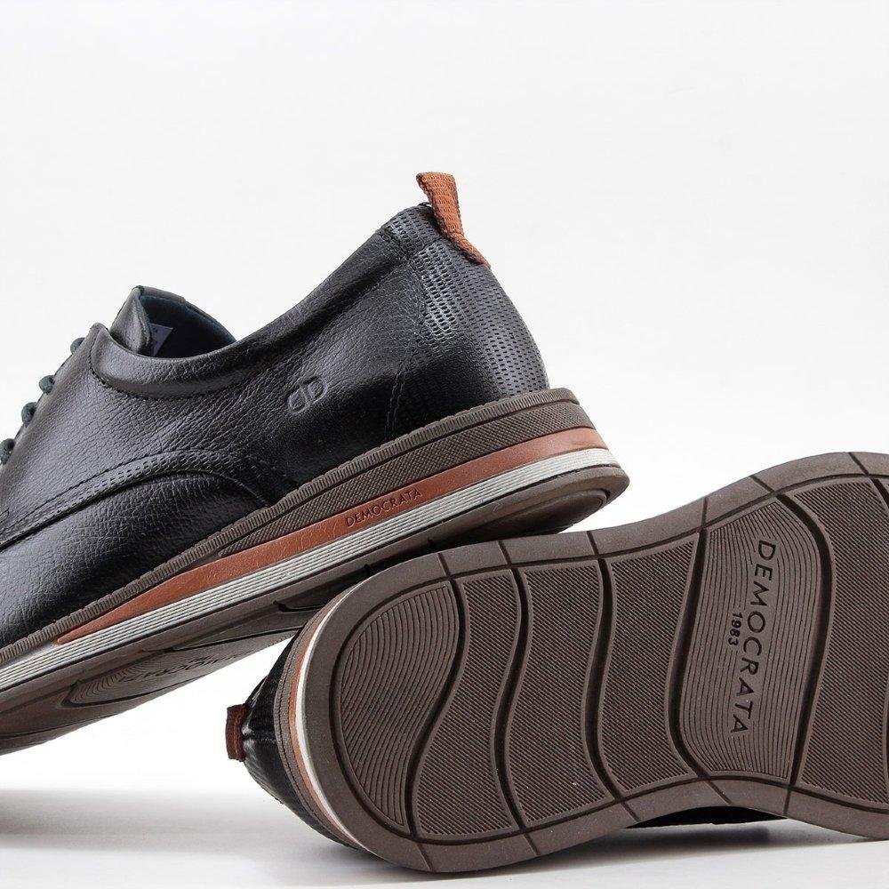 Sapato Social Democrata 272102 Preto Preto 4