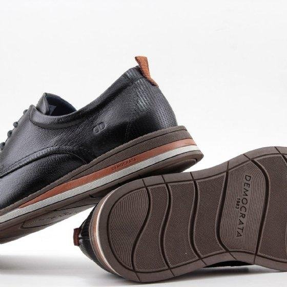 Sapato Social Democrata 272102 Preto Preto 4