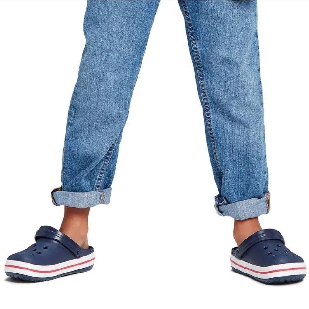 Sandália Crocs Infantil Crocband 207006 Marinho Azul 6