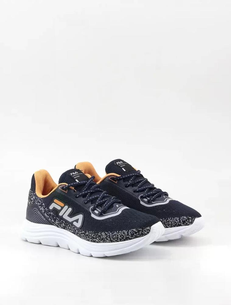 Tênis Infantil Fila F04k00020 Marinho/Prata Azul 3
