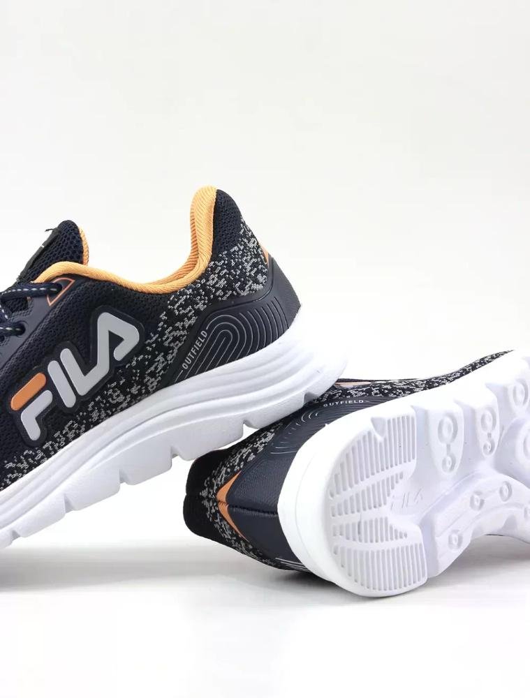 Tênis Infantil Fila F04k00020 Marinho/Prata Azul 4