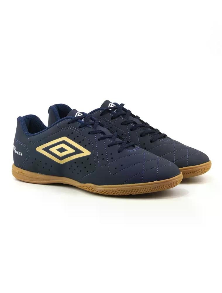 Chuteira Futsal Umbro U01fb00500 Marinho/Branco Azul 3