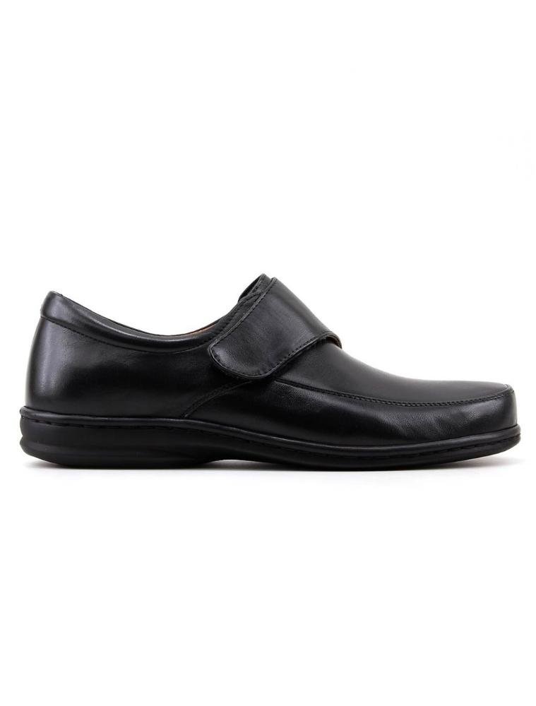 Sapato Opananken Diabetic'S Couro 38507 Preto Preto 2