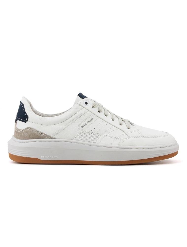 Sapatênis Democrata Denim John 240404 Branco Branco 1