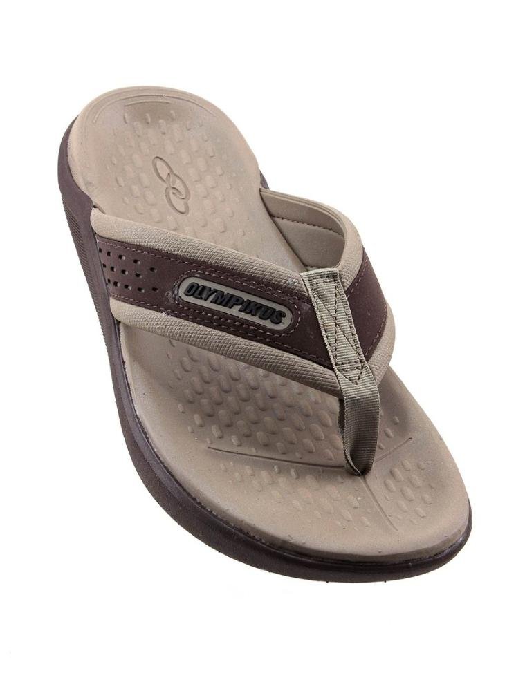 Chinelo Olympikus Eva Gripper 921 Chocolate Marrom 2