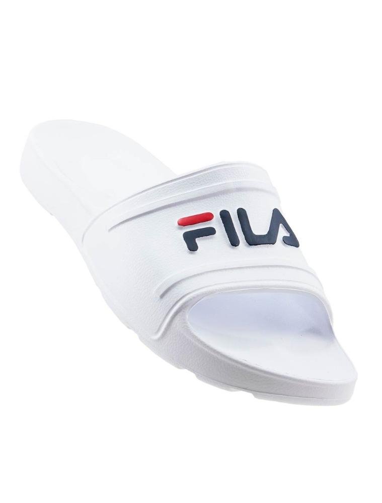 Chinelo Fila Sleek Slide F01sd00010 Branco Branco 2