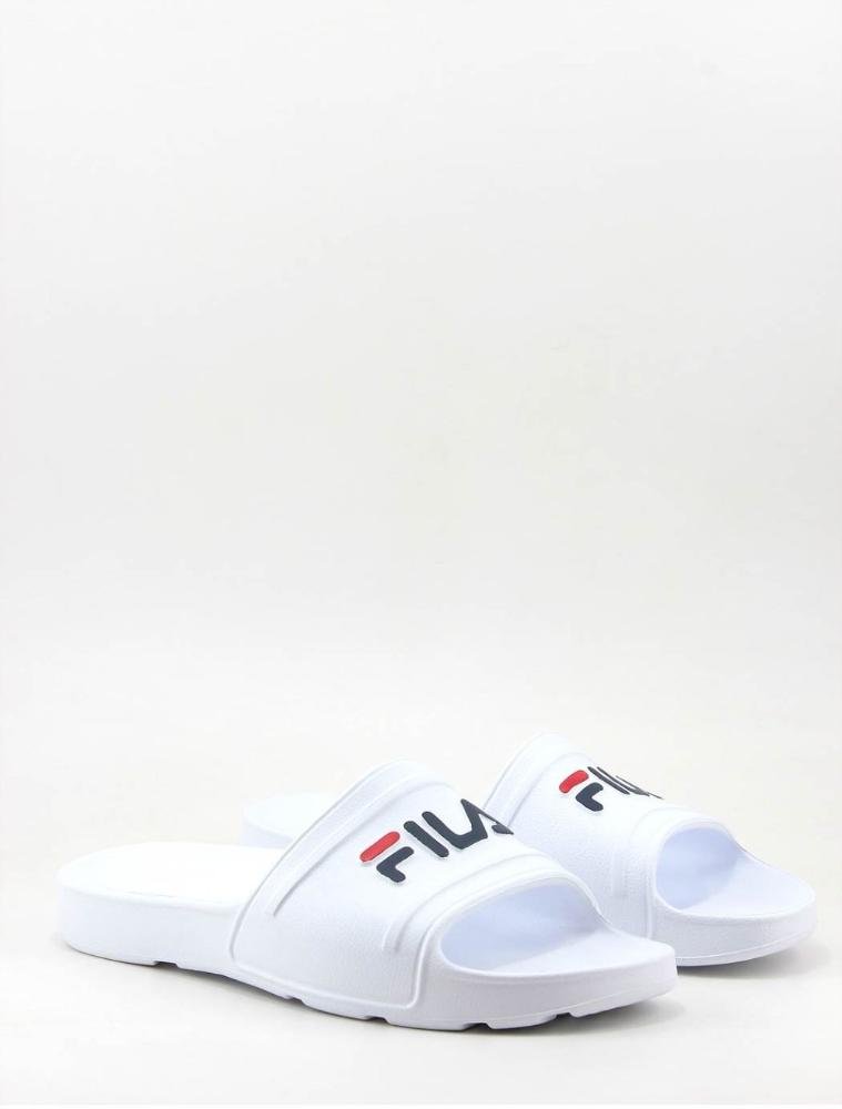 Chinelo Fila Sleek Slide F01sd00010 Branco Branco 3