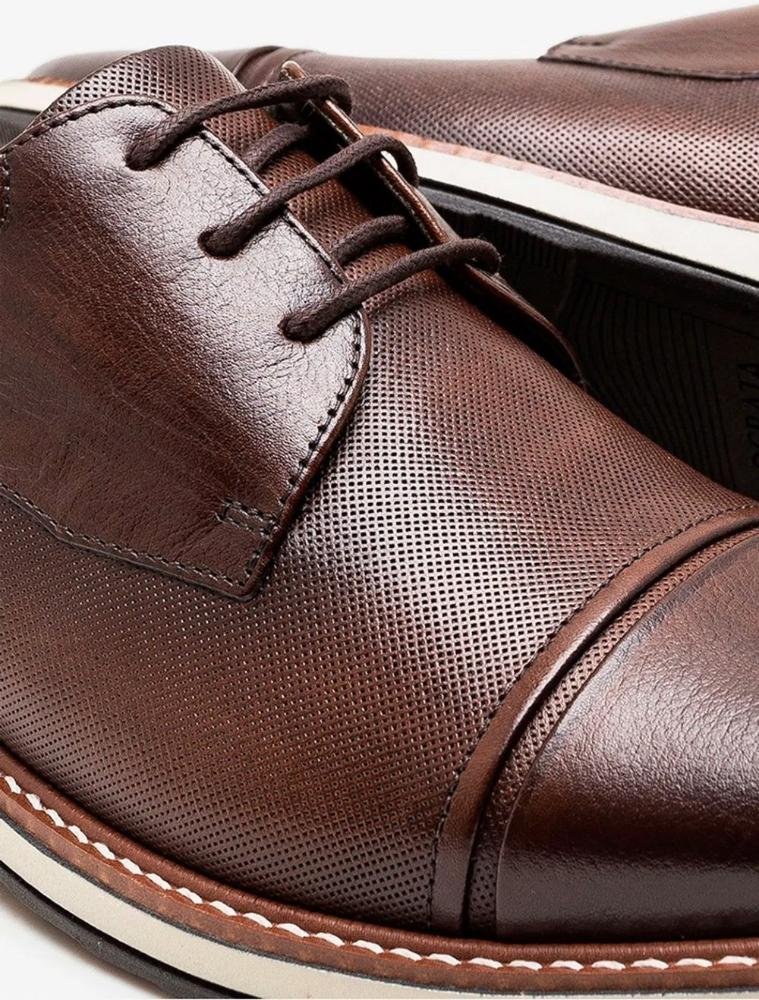 Sapato Democrata Metropolitan Oliver 273202 Mogno Marrom 4