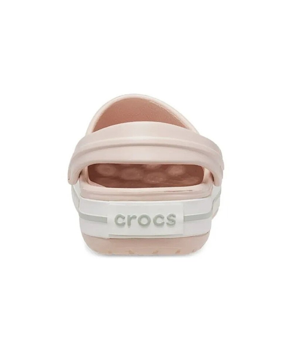 Sandália Clog Crocs Crocband Rosa/Azul Bege 7