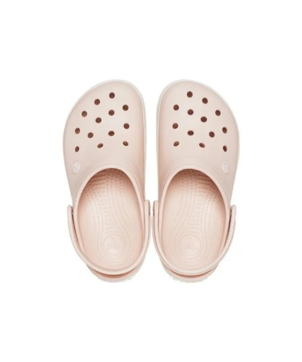 Sandália Clog Crocs Crocband Rosa/Azul Bege 9