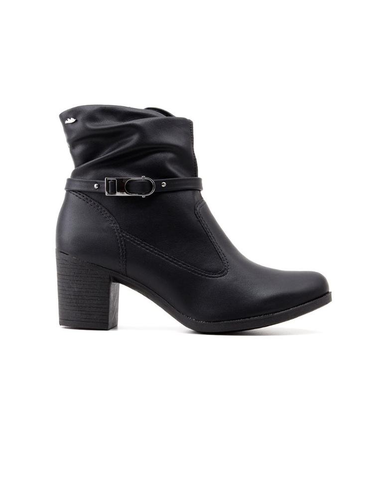 Bota Cano Curto Dakota Salto Médio G9642 Preto Preto 1