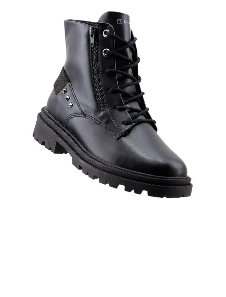 Bota Coturno Ramarim Tratorada 2462104 Preto Preto 2