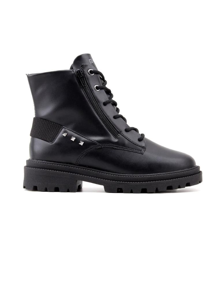 Bota Coturno Ramarim Tratorada 2462104 Preto Preto 1