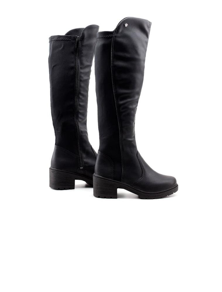 Bota Pink Cats Over Tratorada V4003 Preto Preto 3