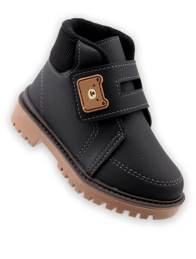 Bota Infantil Molekinho 2144230 Preto Preto 3
