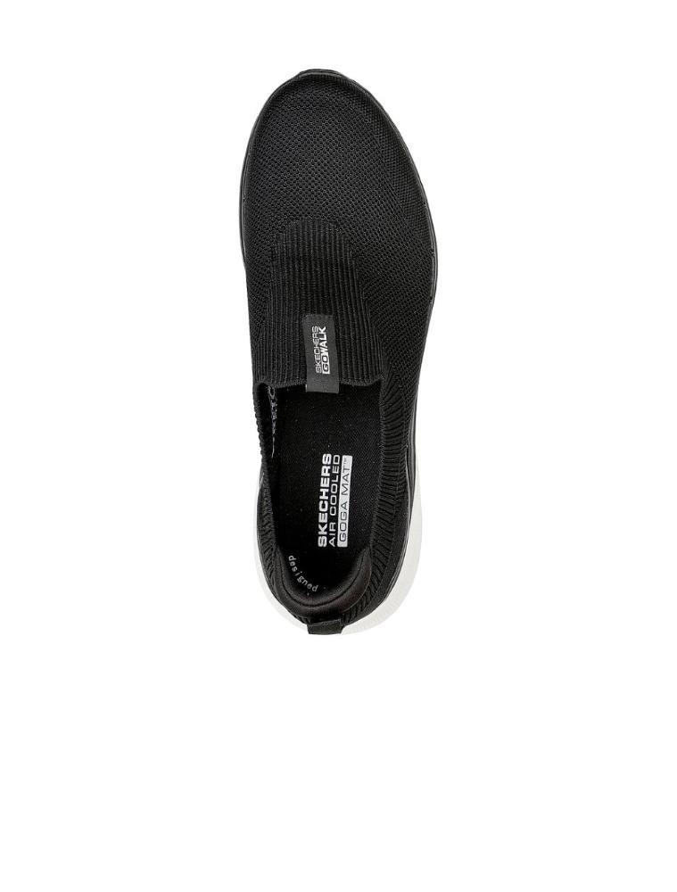 Tênis Skechers Gowalk 6 Masculino 216267 Preto/Branco Preto/Branco 2
