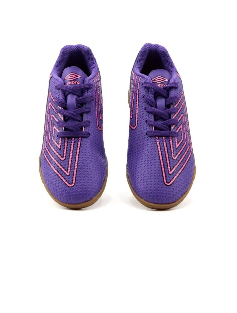 Chuteira Futsal Umbro Chrome Infantil U07fb00202 Roxo Roxo 4