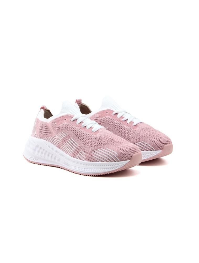 Tênis Infantil Molekinha Knit 2577104 Rosa Rosa 3