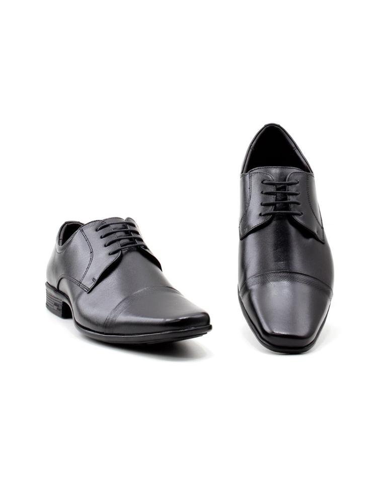 Sapato Social Jota Pe Air Bag Winner 78629 Preto Preto 3