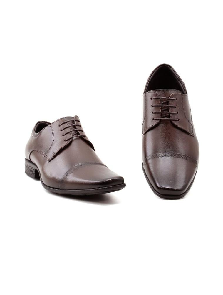 Sapato Social Jota Pe Air Bag Winner 78629 Marrom Marrom 4