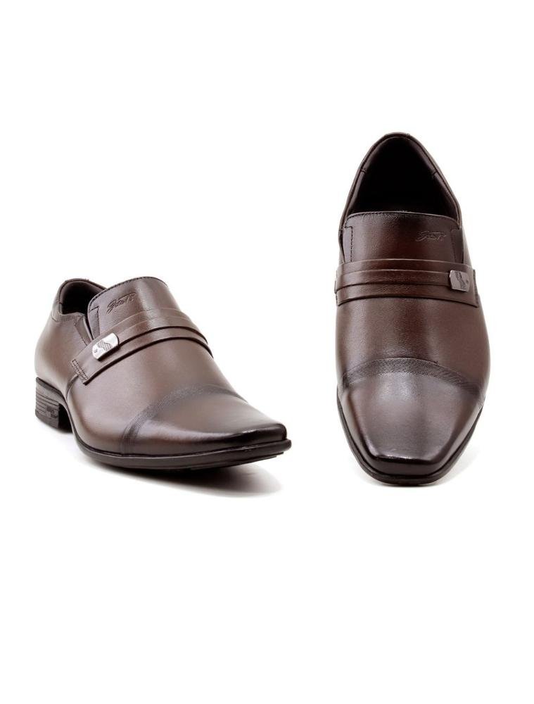 Sapato Social Jota Pe Air Bag Winner 78630 Marrom Marrom 4