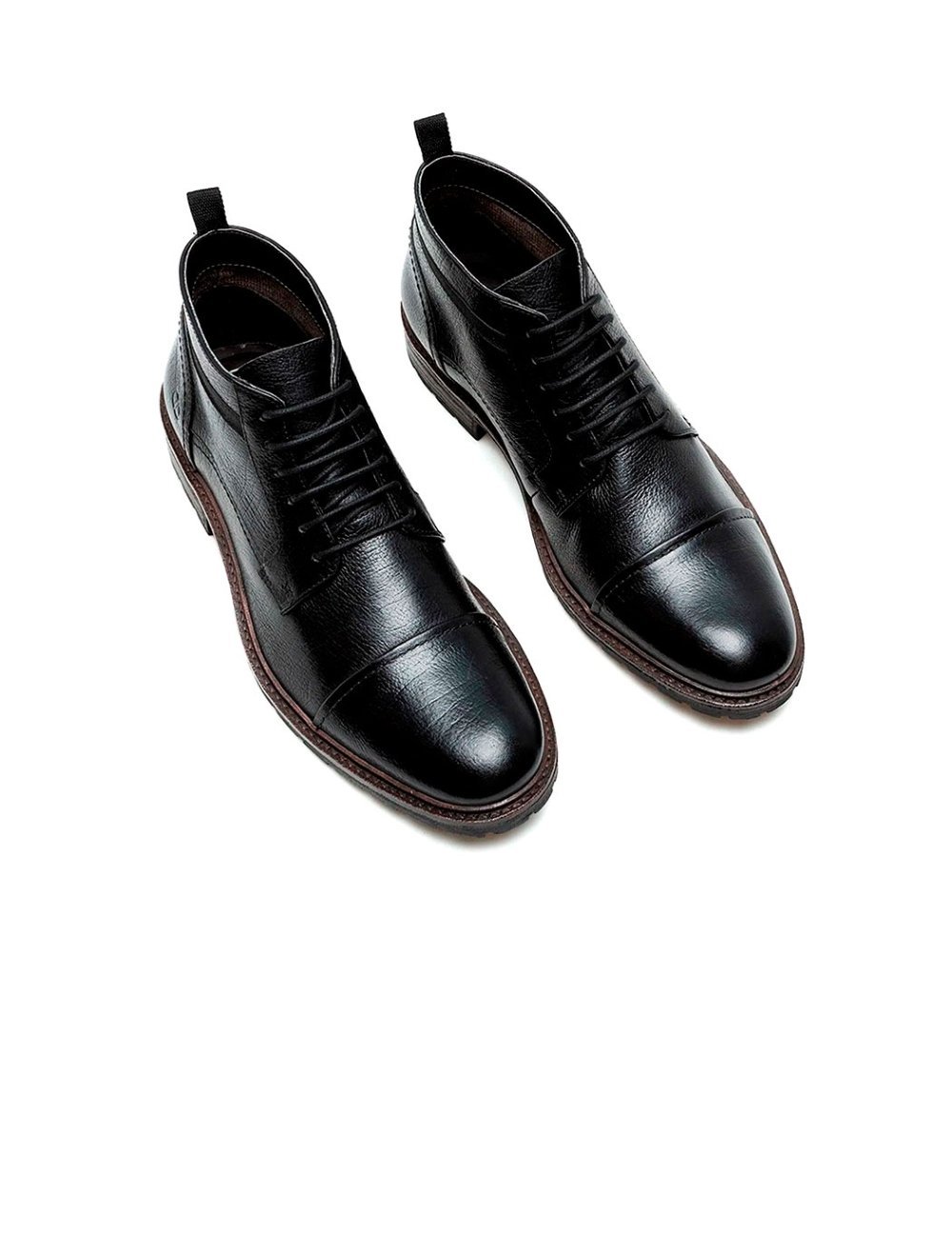 Bota Democrata Astro Garage 301102 Couro Preto Preto 2