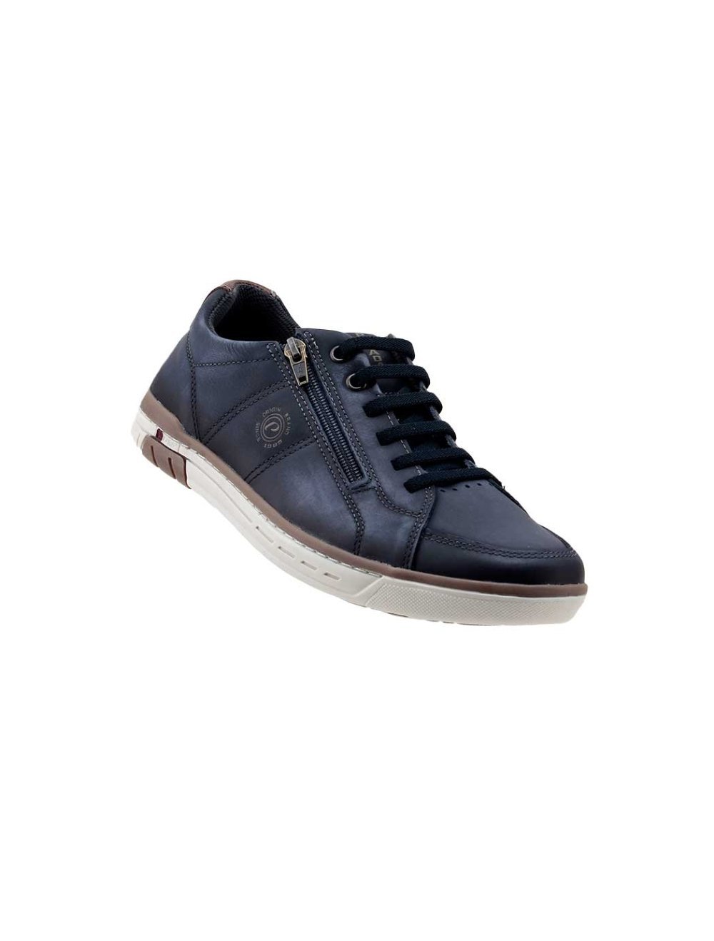 Sapatênis Pegada Casual Wear 119313 Couro Azul Azul 2