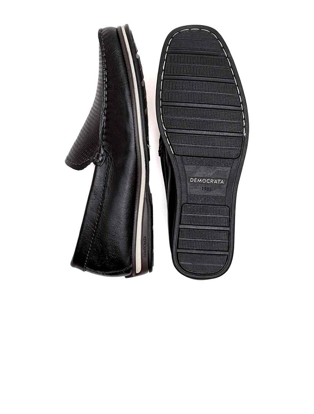 Mocassim Democrata 135201 Preto Preto 4